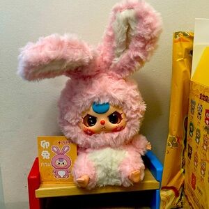 Baby Three  Baby 3 years old - 12 Zodiac Plush Blind Box - Bunny Pink